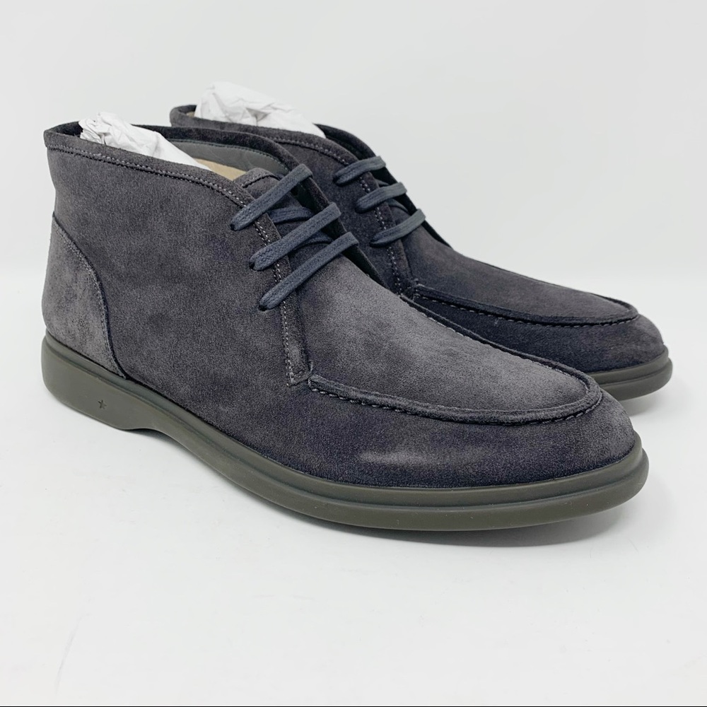 George Brown Foster Suede Lace-Up Chukka Boots Lavag